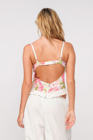 Floral Summer Crop Top