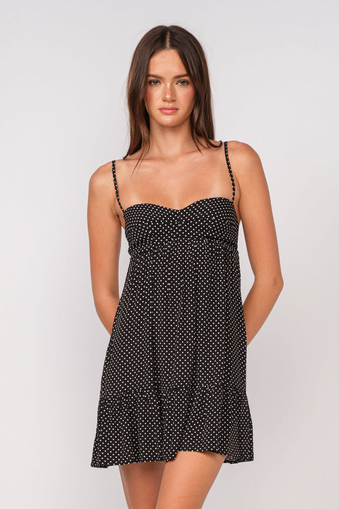 Black Polka Dot Dress