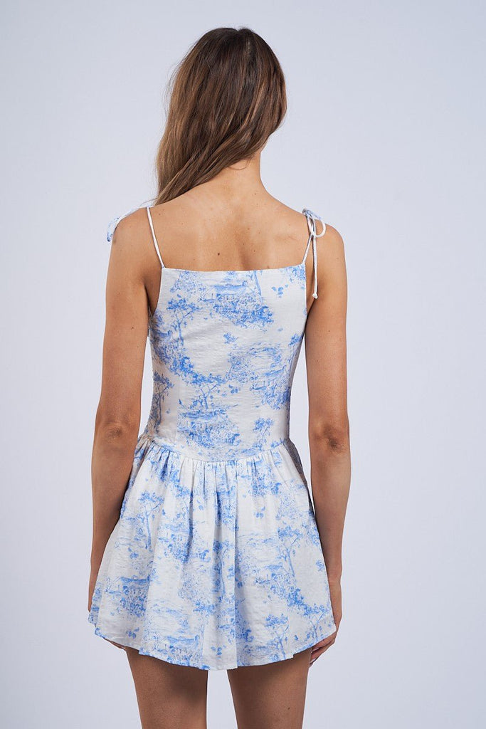 Blue Flower Dress