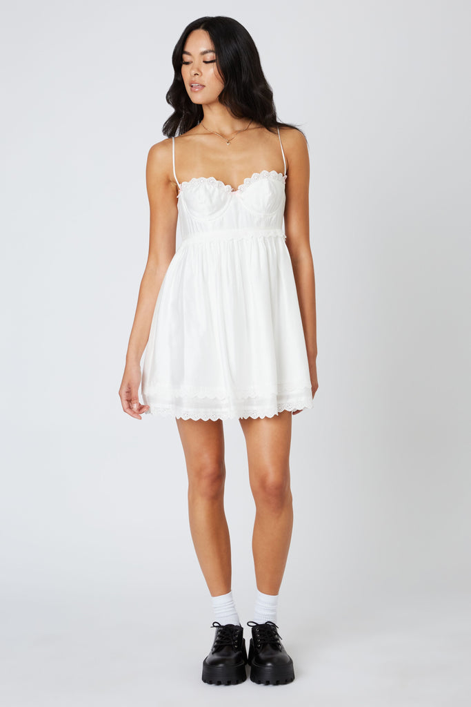 White Corset Dresses