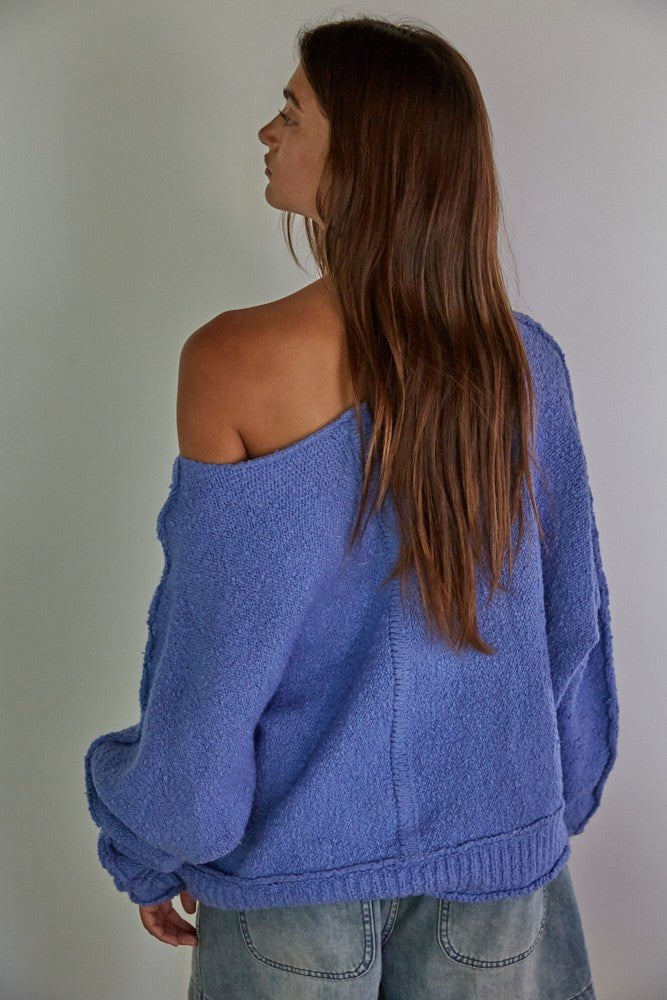 Off Shoulder Sweater