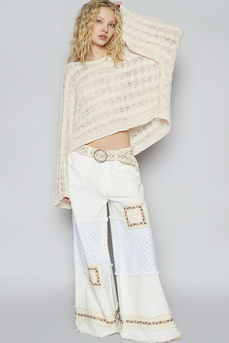 Cream Sweater Knit