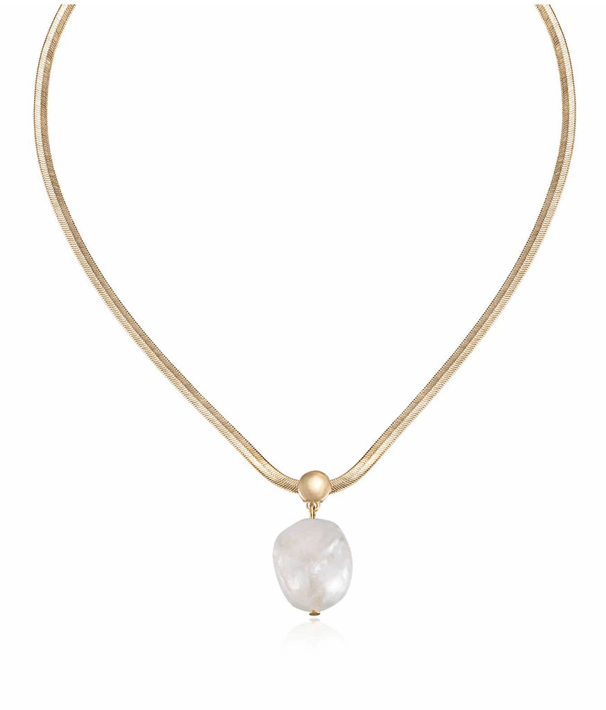 Baroque Pearl Pendant Necklace