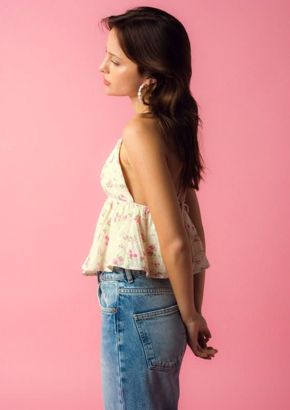 Floral Babydoll Tops