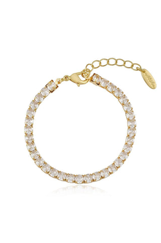Ettika Gold and Crystal Bracelet