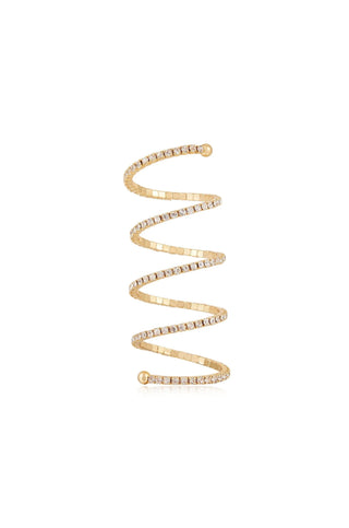 Gold Spiral Ring