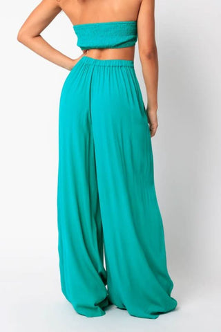 Geen resort wear two piece outfit back view