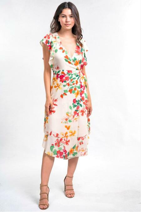 Floral Midi Dresses