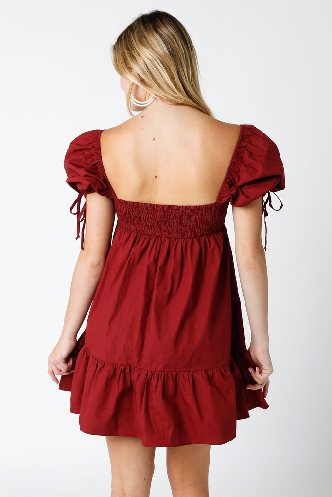 Red Babydoll Dress