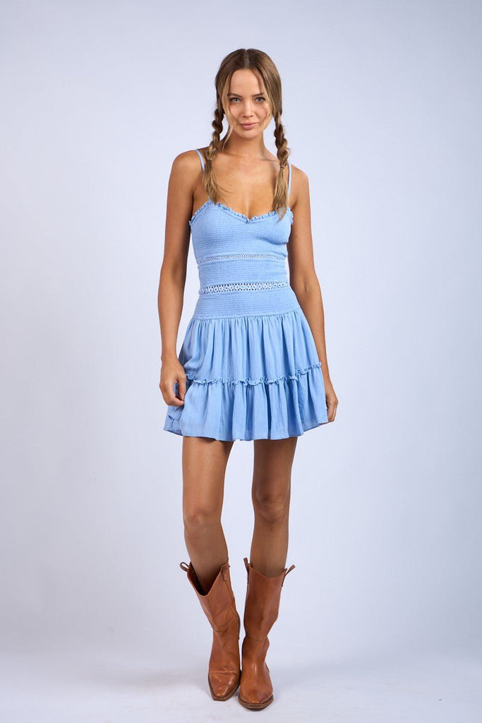 Light Blue Cami Mini Dress