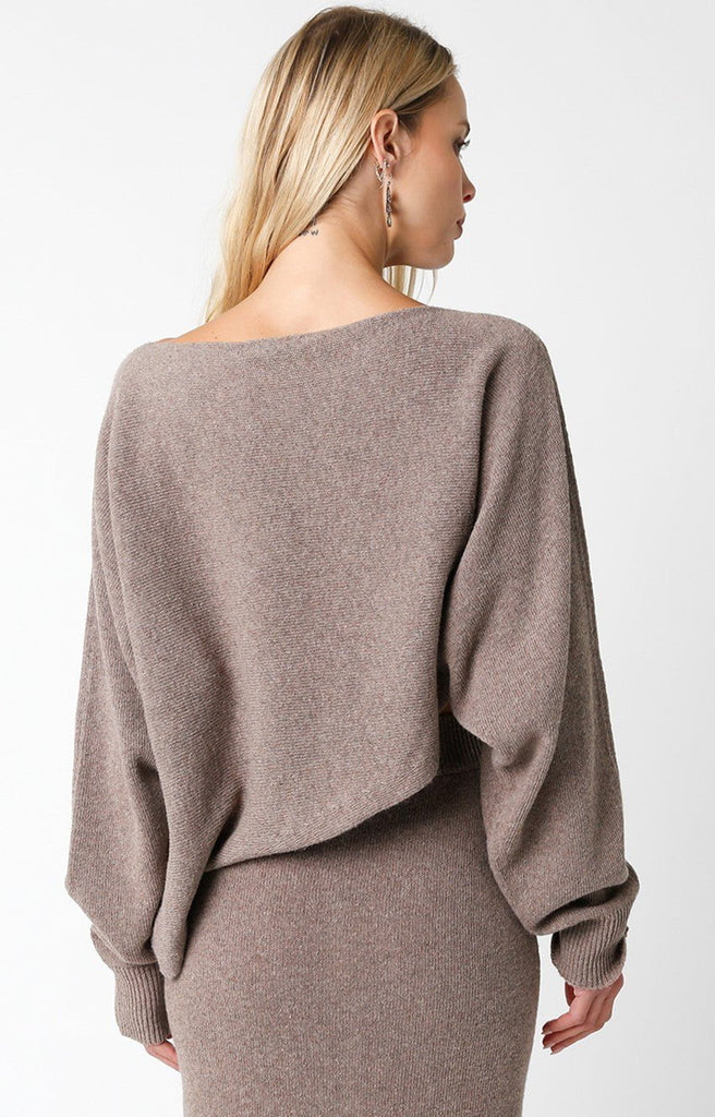 Brown Slouchy Sweater