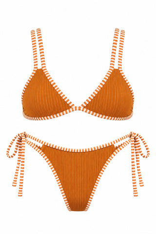 One One Swim Alexa Burnie Bikini Bottom - Flat Lay Set