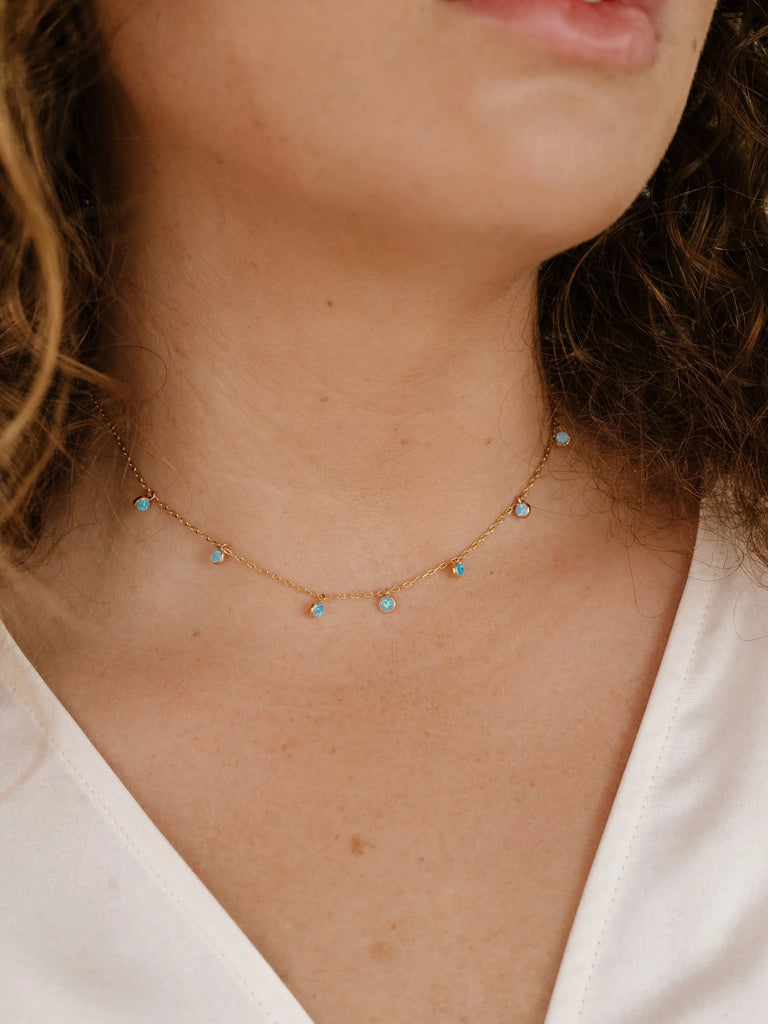 Opal Choker Necklace