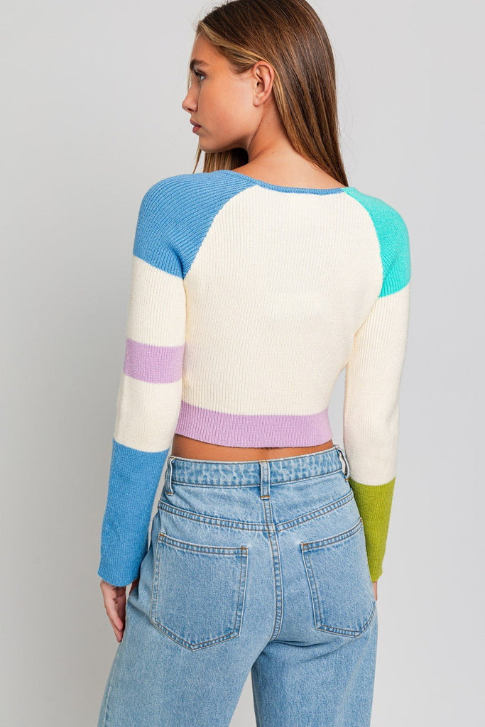 Colorblock Sweater