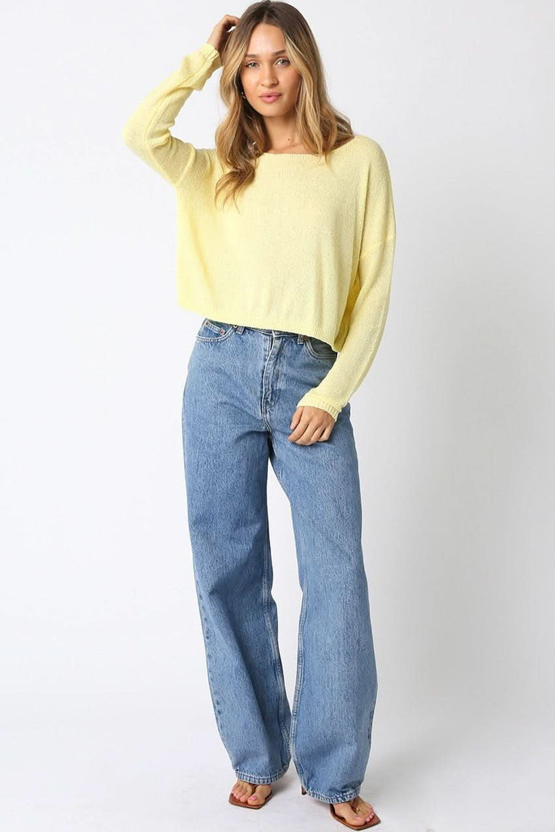 Light Yellow Sweater