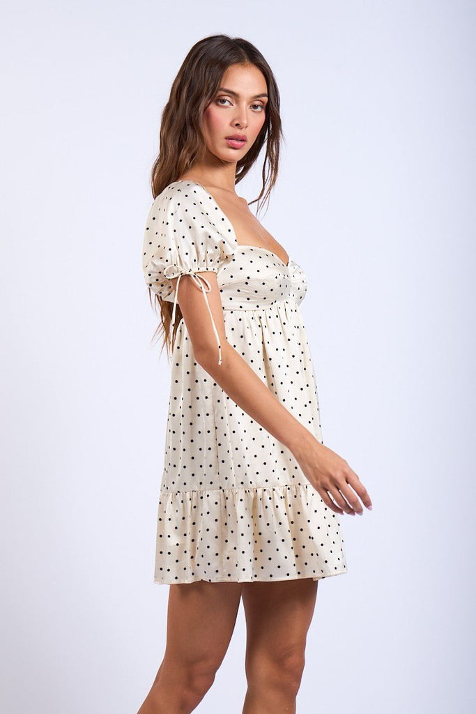 Polka Dot Mini Dress