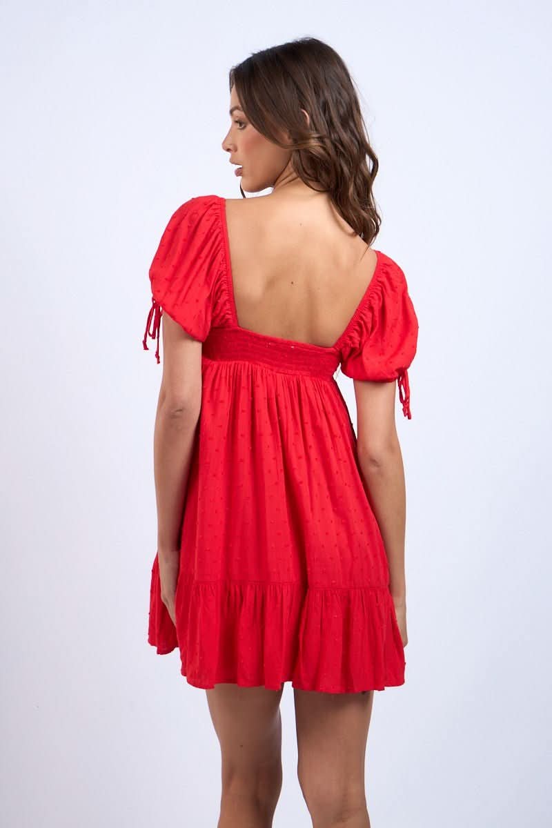 red babbydol dress Fable Gown