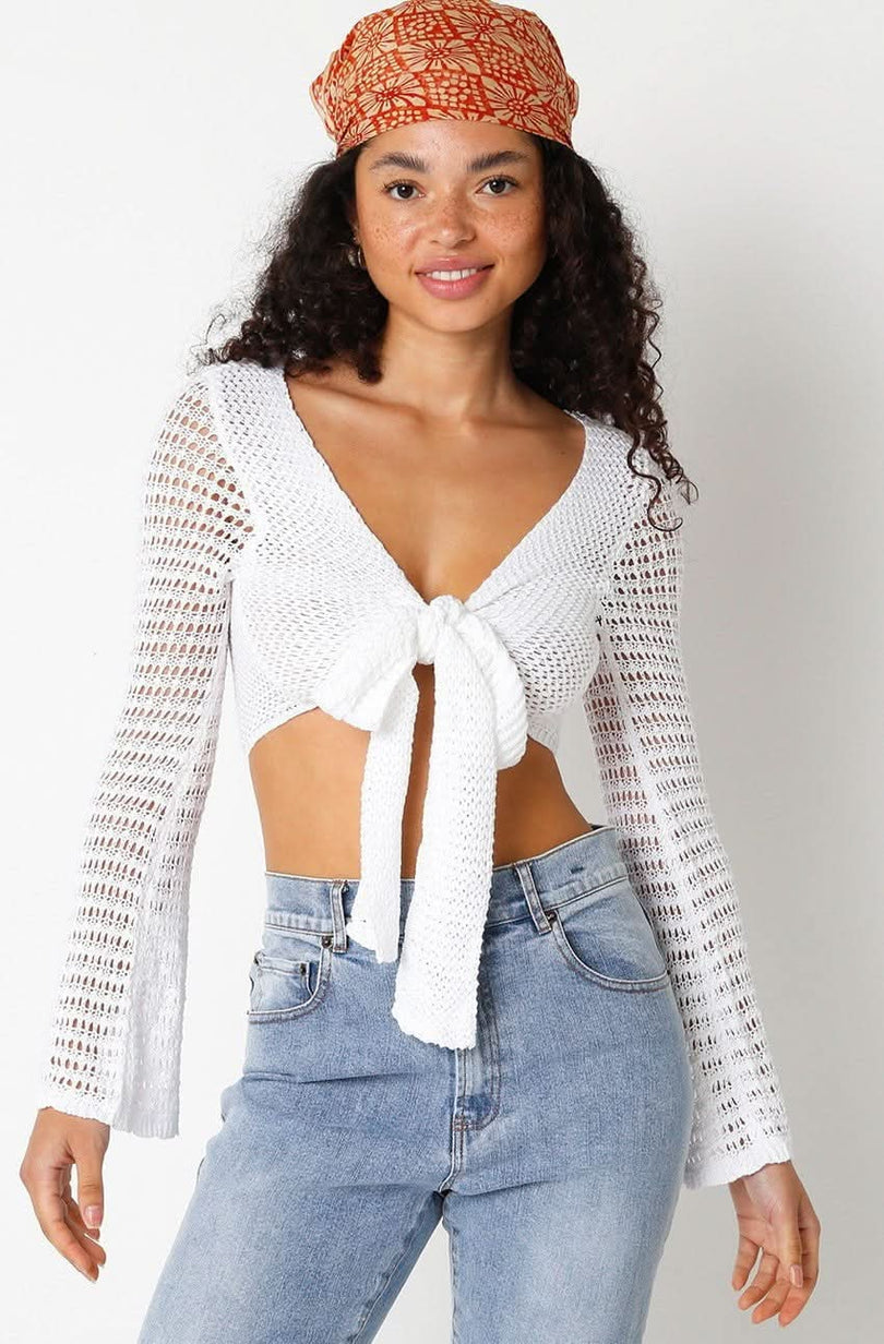 White Crop Tops For Women