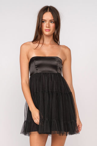 Tiered Tulle Homecoming Dresses for Teens