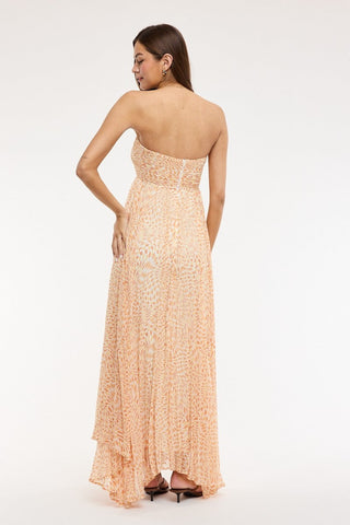 boho maxi dress for beach vacations and sunset dinners