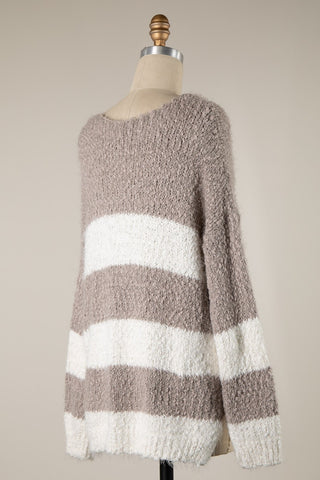 Chunky V-Neck Sweater