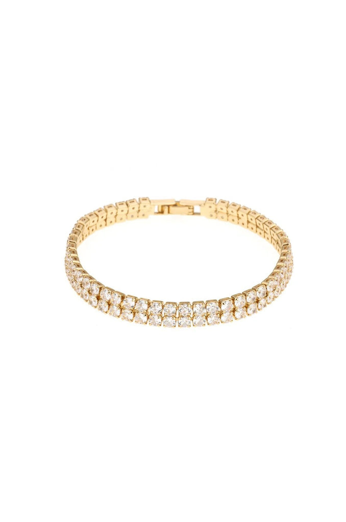 Diamond Tennis Bracelet Gold