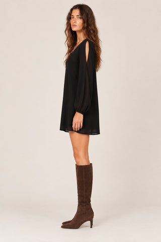 Fall Long Sleeve Mini Dress