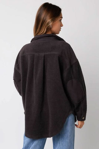 Patch Elbow Shacket