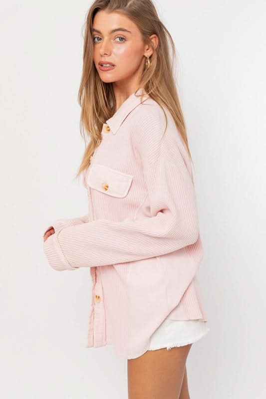 Light Pink Shacket