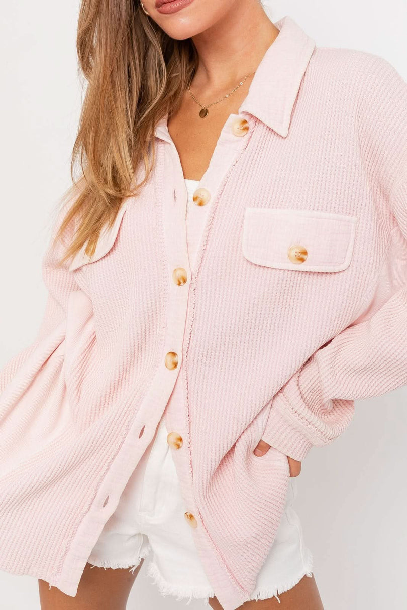 Waffle Knit Shackets