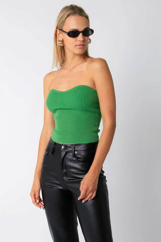 Green Tube Top