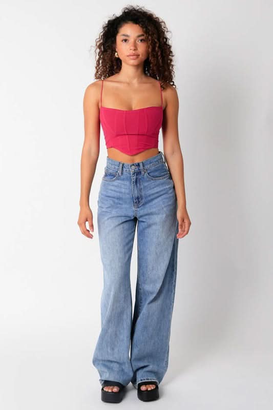 Corset Crop Top