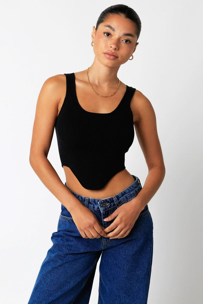 Crop Tops Black