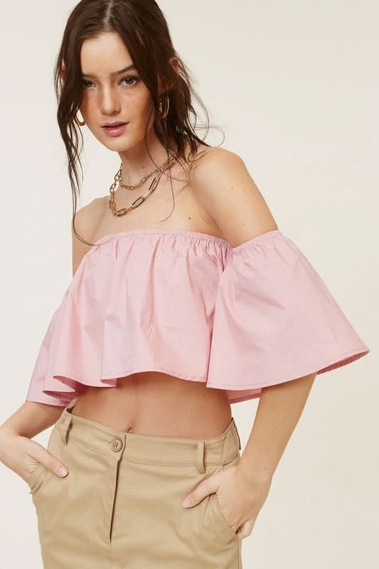 Blush Flowy Top