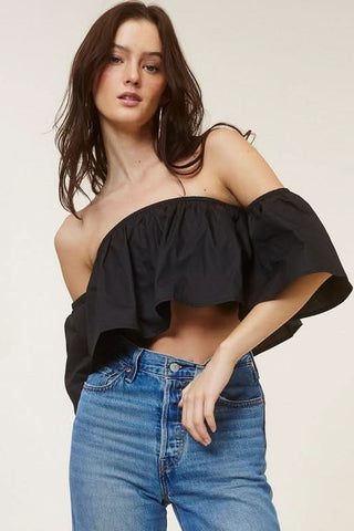 Black Crop Tops