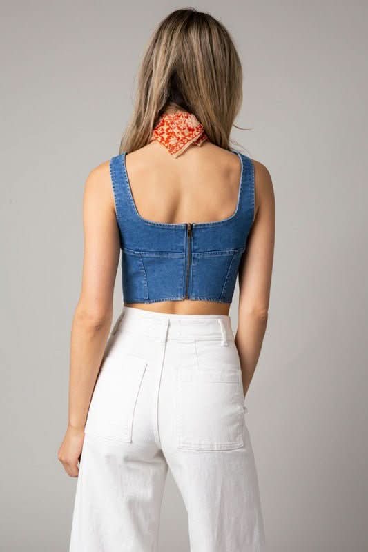 Denim Top