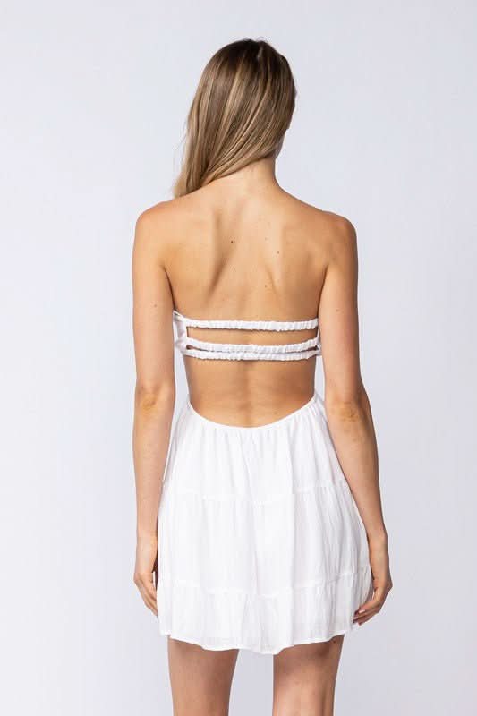   Strapless Mini Dress