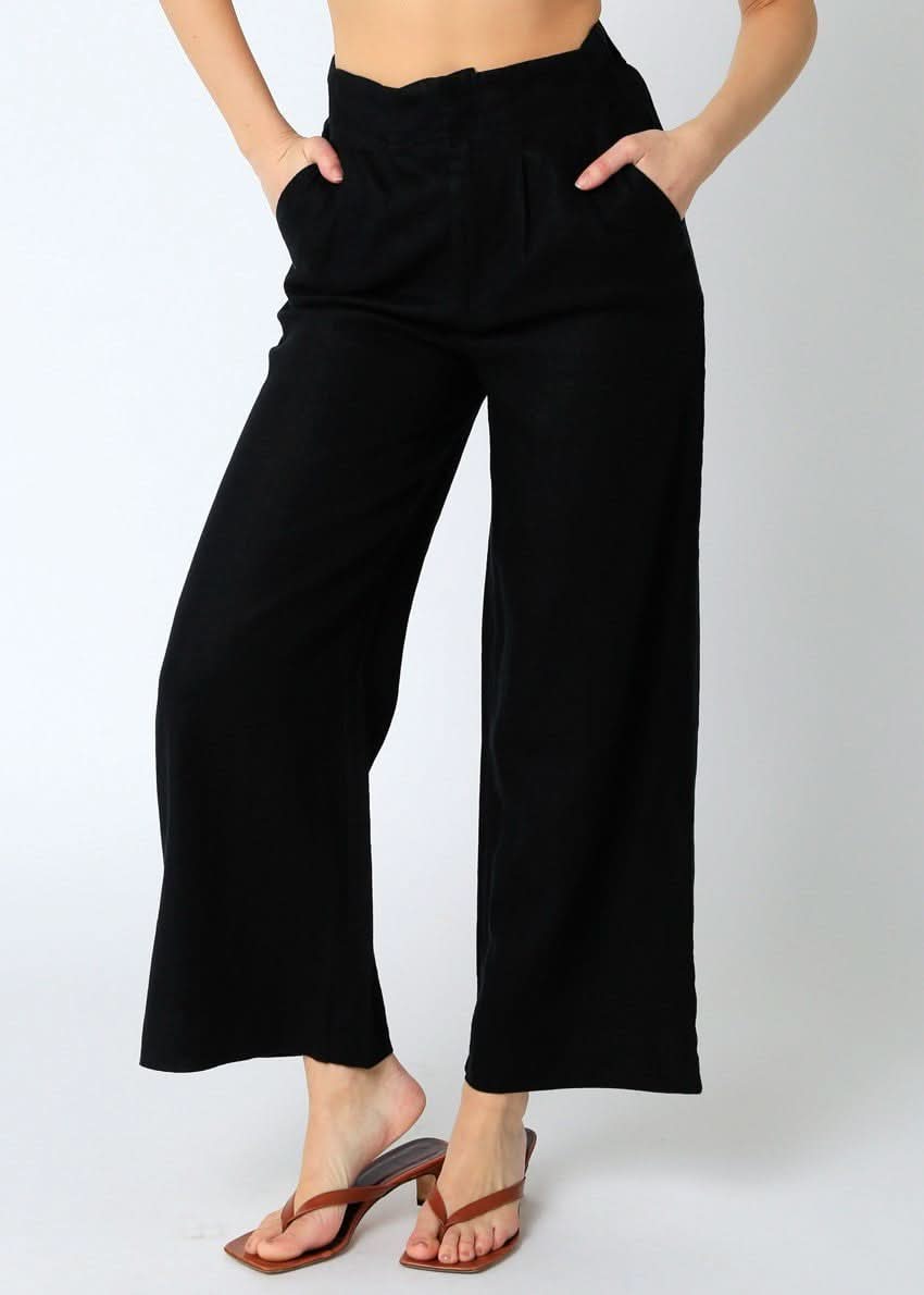 Black Wide Leg Pants