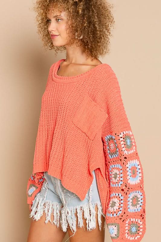 Coral Sweater