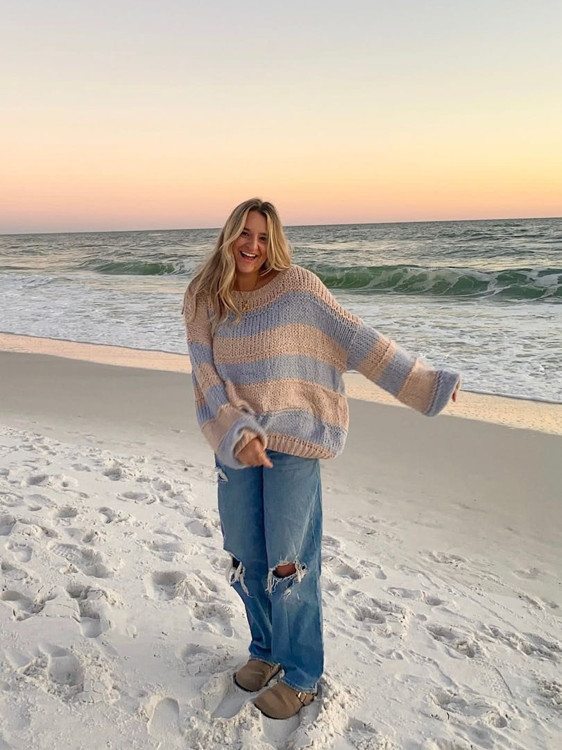 Bubble Sleeve Sweater