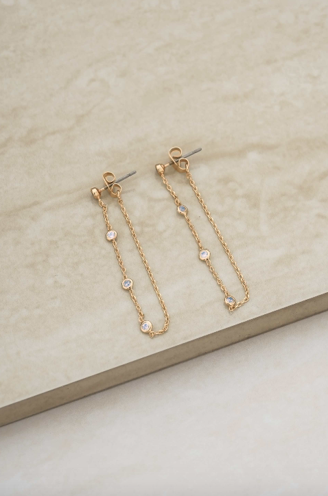 Gold Dangle Earrings