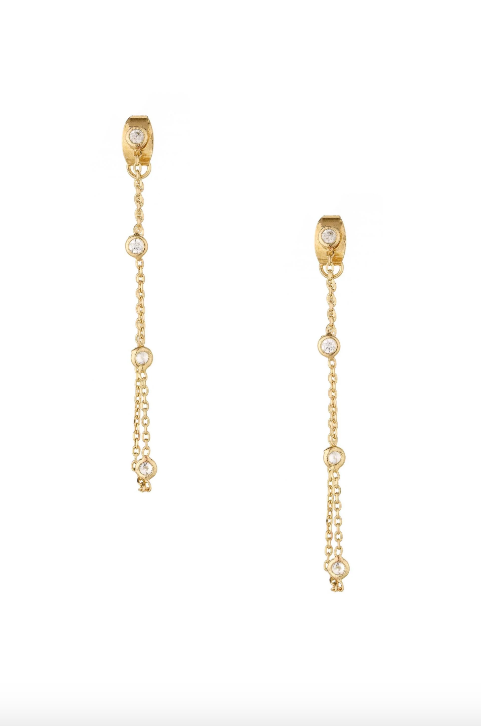 Crystal Dangler Earrings