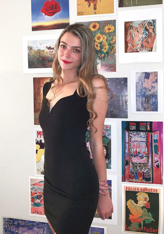 Black Date Night Mini Dress