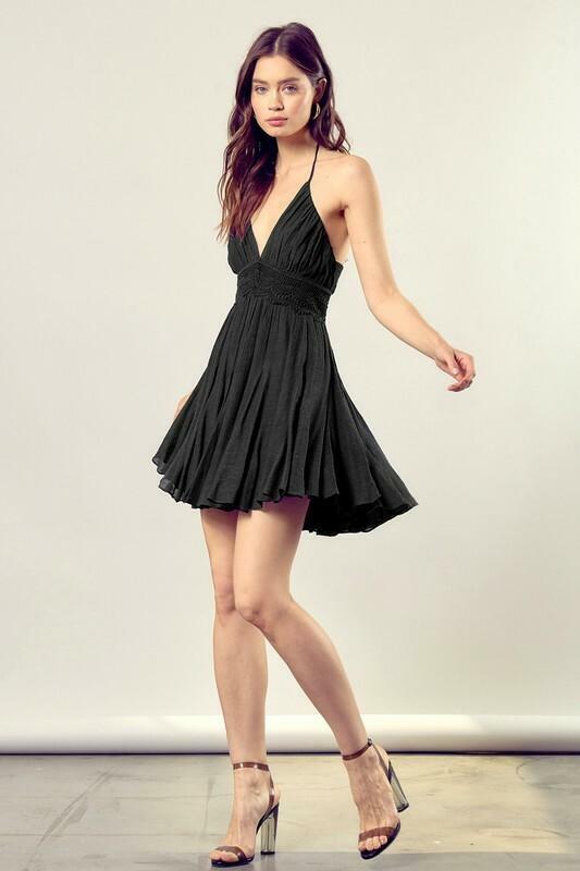 Black Halter Dresses