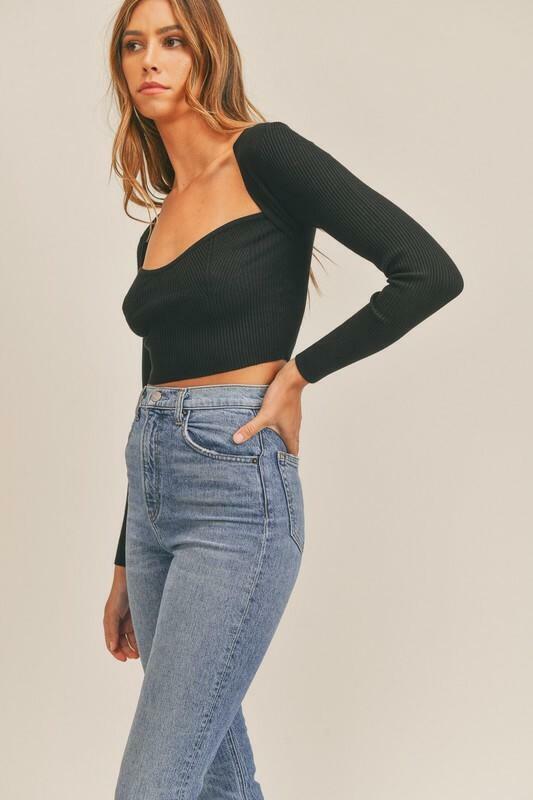 Date Night Crop Tops