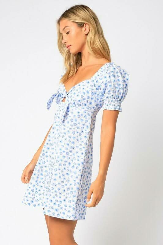 Floral Puff Sleeve Dresses