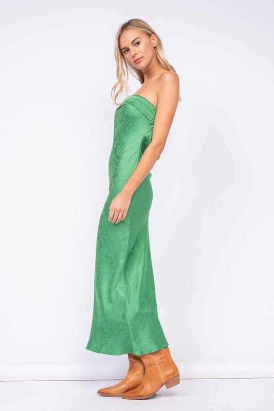 Green Flormal Maxi Dresses