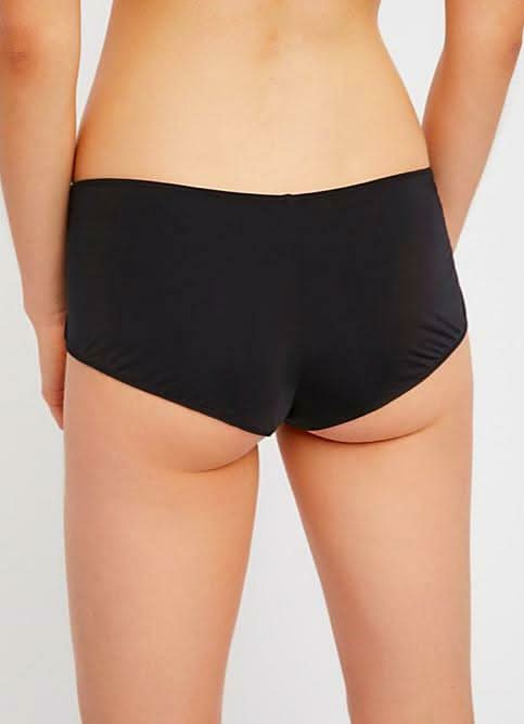 Free People Truth Or Dare Black Boyshort -  BohoPink