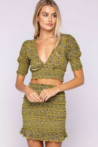 puff sleeve babydoll dresses