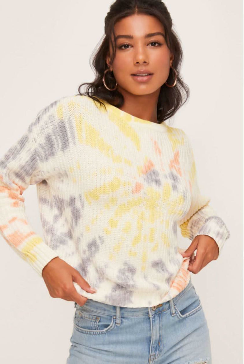 Tie-Dye Sweater Pastel